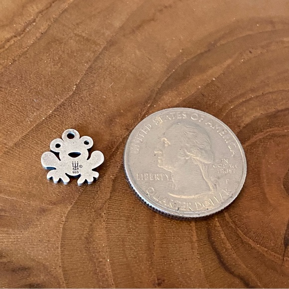 James Avery Jewelry Retired James Avery Flat Frog Charm Sterling